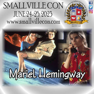 Mariel Hemingway headshot and stills from her work